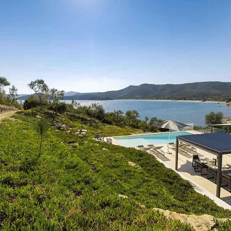 Villa Stunning With Pool And Views In Halkidiki - What'app - 0034-602-688-707 - For Reservations! Akti Salonikiou