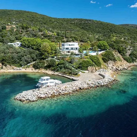 Stunning With Pool And Views In Halkidiki - What'app - 0034-602-688-707 - For Reservations! فيلة
